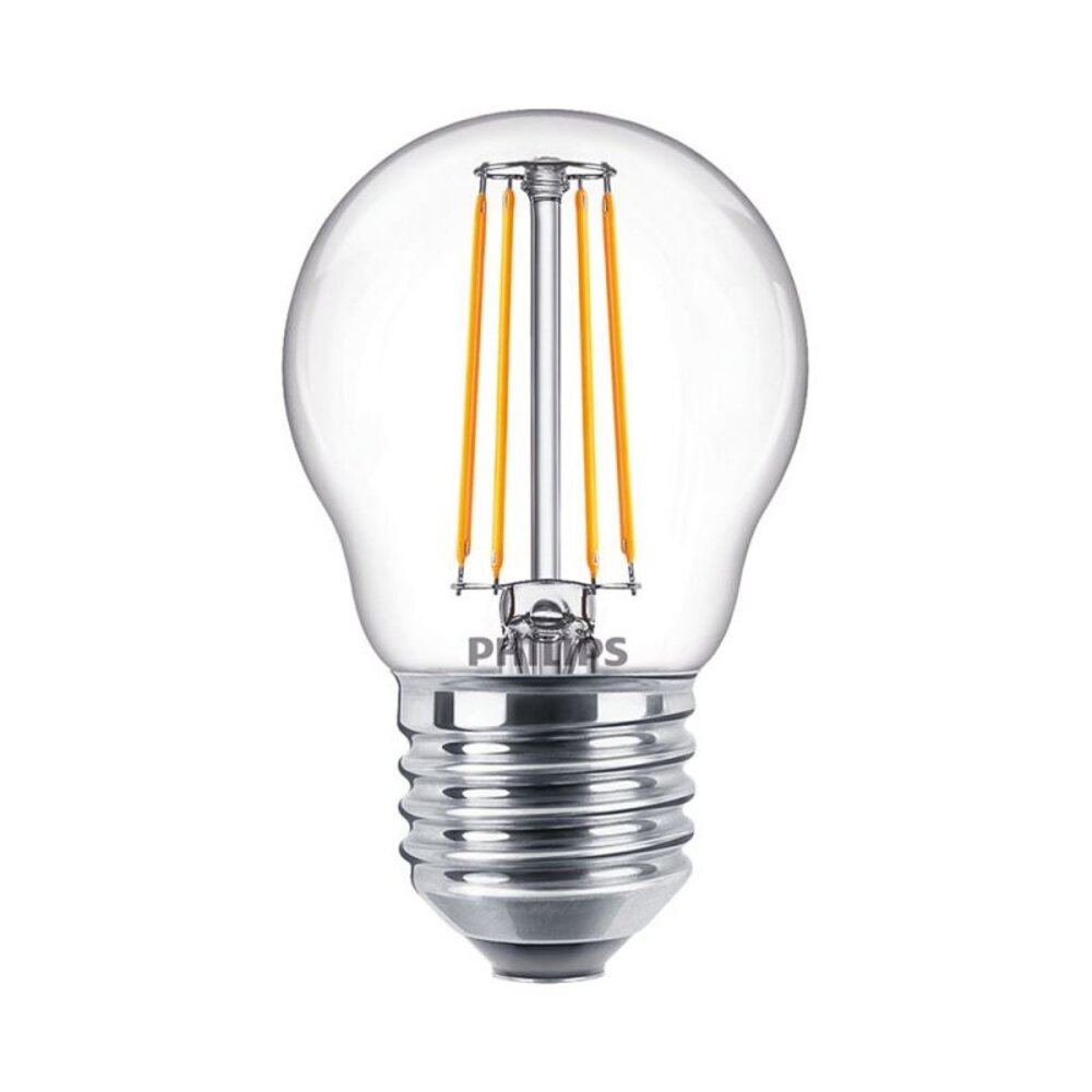 Philips Master Value LEDluster E27 Kogel Filament Helder 3.4W 470lm - 927 Zeer Warm Wit | Beste Kleurweergave - Dimbaar - Vervangt 40W Philips Master Value LEDluster E27 Kogel Filament Helder 3.4W 470lm - 927 Zeer Warm Wit | Beste Kleurweergave - Dimbaar - Vervangt 40W