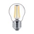 Master Value LEDluster E27 Kogel Filament Helder 3.4W 470lm - 927 Zeer Warm Wit | Beste Kleurweergave - Dimbaar - Vervangt 40W Master Value LEDluster E27 Kogel Filament Helder 3.4W 470lm - 927 Zeer Warm Wit | Beste Kleurweergave - Dimbaar - Vervangt 40W