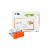 WAGO Lasklem 3-voudig 0,5-2,5 mm² 2273-203 - 100 stuks WAGO Lasklem 3-voudig 0,5-2,5 mm² 2273-203 - 100 stuks