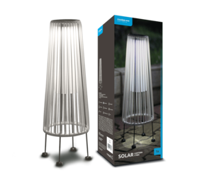 Modee OP=OP LED Solar Lamp - 3000K Warm wit - 48x17x17cm - LT004 Modee OP=OP LED Solar Lamp - 3000K Warm wit - 48x17x17cm - LT004