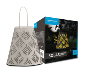 Modee OP=OP LED Solar Lamp - 3000K Warm wit - 16,5x17cm - LT006
