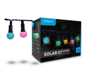 Modee LED Solar lichtslinger 4,7m - 2700K Warm wit - DS010 Modee LED Solar lichtslinger 4,7m - 2700K Warm wit - DS010
