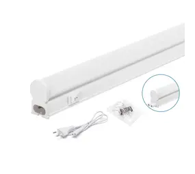 Spectrum LED T5 Armatuur 120cm - 14W 100lm p/w - 4000K 840 - incl. schakelaar en 150cm aansluitstekker Spectrum LED T5 Armatuur 120cm - 14W 100lm p/w - 4000K 840 - incl. schakelaar en 150cm aansluitstekker