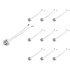 Voordeelpak 10 stuks GU5.3 / GU4 - MR16 / MR11 fittingen - Keramisch - 8cm Voordeelpak 10 stuks GU5.3 / GU4 - MR16 / MR11 fittingen - Keramisch - 8cm