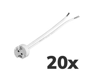 LED Line voor de snelle beslisser Voordeelpak 20 stuks GU5.3 / GU4 - MR16 / MR11 fittingen - Keramisch - 8cm LED Line voor de snelle beslisser Voordeelpak 20 stuks GU5.3 / GU4 - MR16 / MR11 fittingen - Keramisch - 8cm