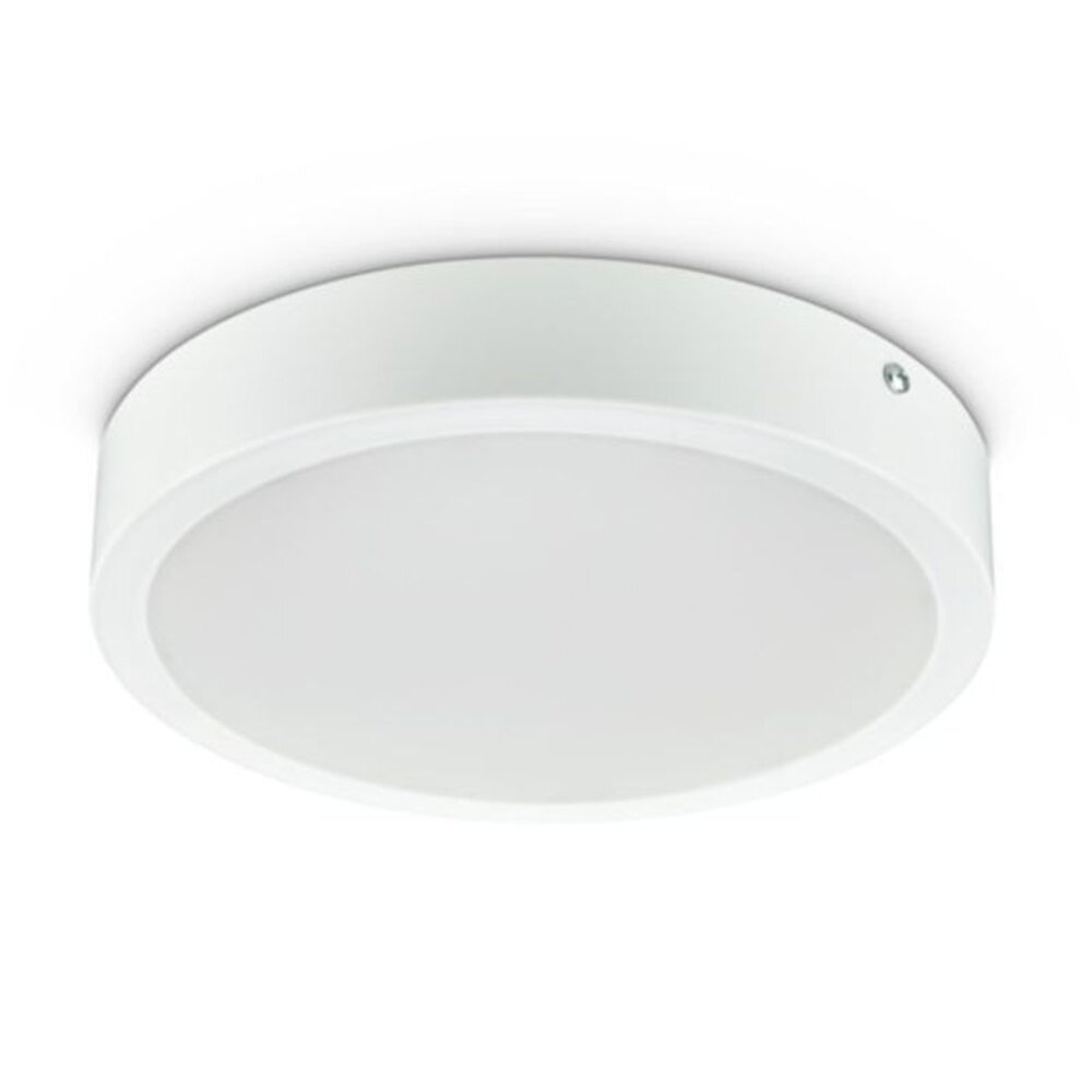 LED Downlight Slim - Facto Dury - PIR Bewegingssensor 360° Dag En Nacht Sensor 22w Helderkoud Wit 5700k Inbouw Rond Mat Wit Osram Leds