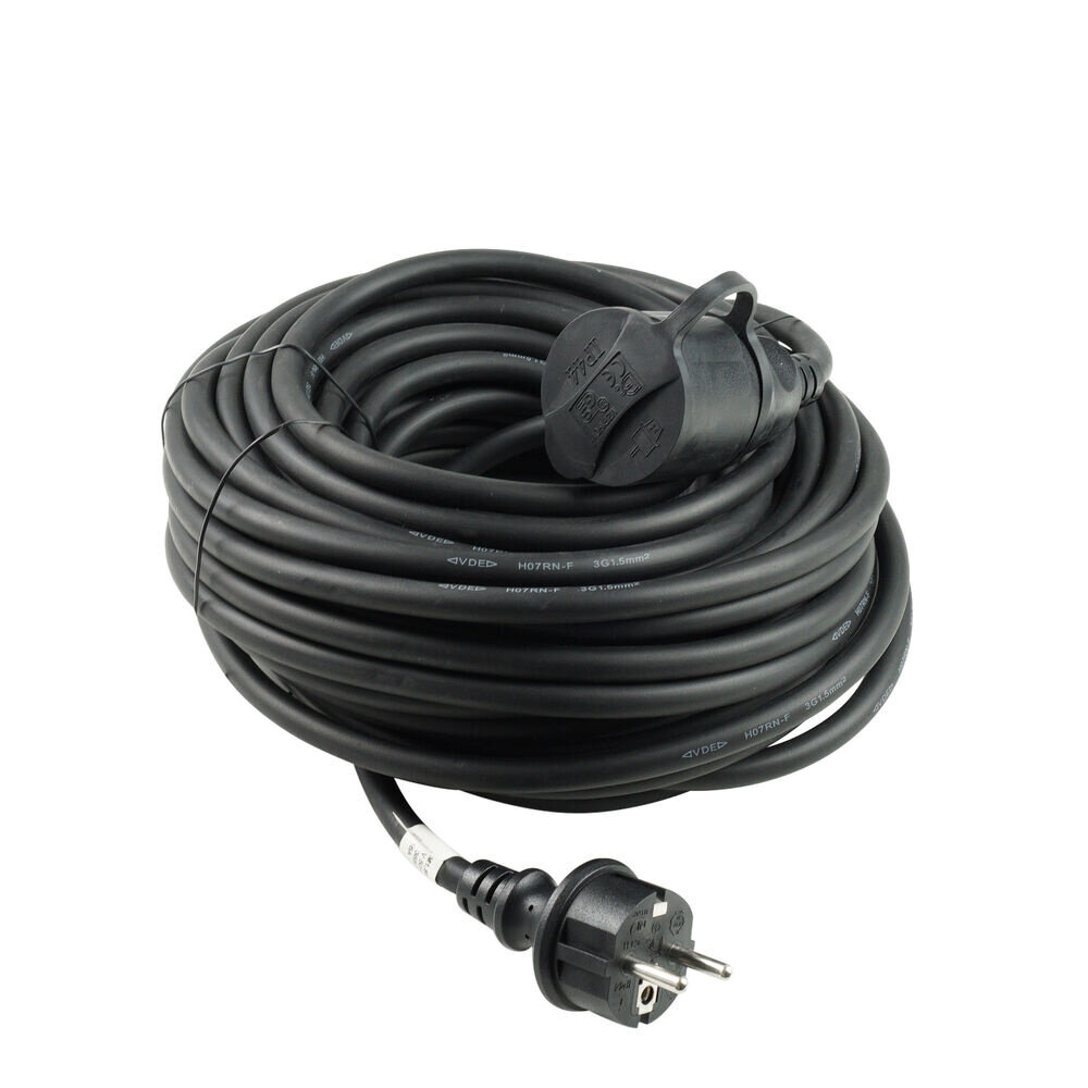Technik Verlengsnoer 20m - H07RN-F IP44 16A - 3x1,5mm2 - Industriele kwaliteit Technik Verlengsnoer 20m - H07RN-F IP44 16A - 3x1,5mm2 - Industriele kwaliteit