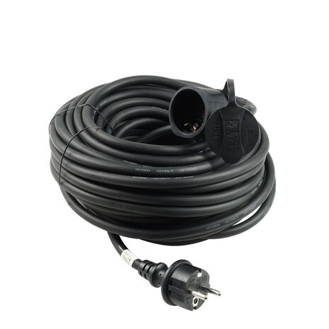 Technik Verlengsnoer 30m - H07RN-F IP44 16A - 3x1,5mm2 - Industriele kwaliteit Technik Verlengsnoer 30m - H07RN-F IP44 16A - 3x1,5mm2 - Industriele kwaliteit