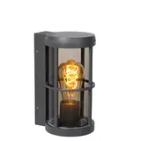 Lucide Lucide NAVI - Wandlamp Binnen/Buiten - 1xE27 - IP54 - Antraciet