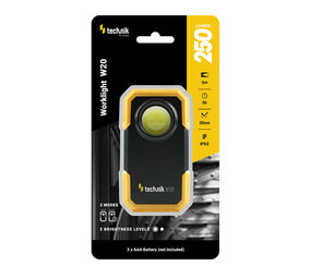 Technik Zaklamp W20 COB - 250 lm IP20 (3xAAA/niet inbegrepen) Technik Zaklamp W20 COB - 250 lm IP20 (3xAAA/niet inbegrepen)