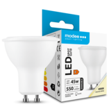 Modee OP=OP LED GU10 - 6W 550lm - 4000K - 110° - PVC - Dimbaar