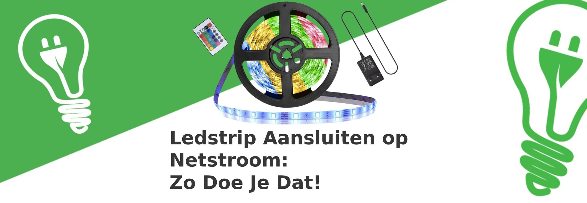 Ledstrip Aansluiten op Netstroom: Zo Doe Je Dat