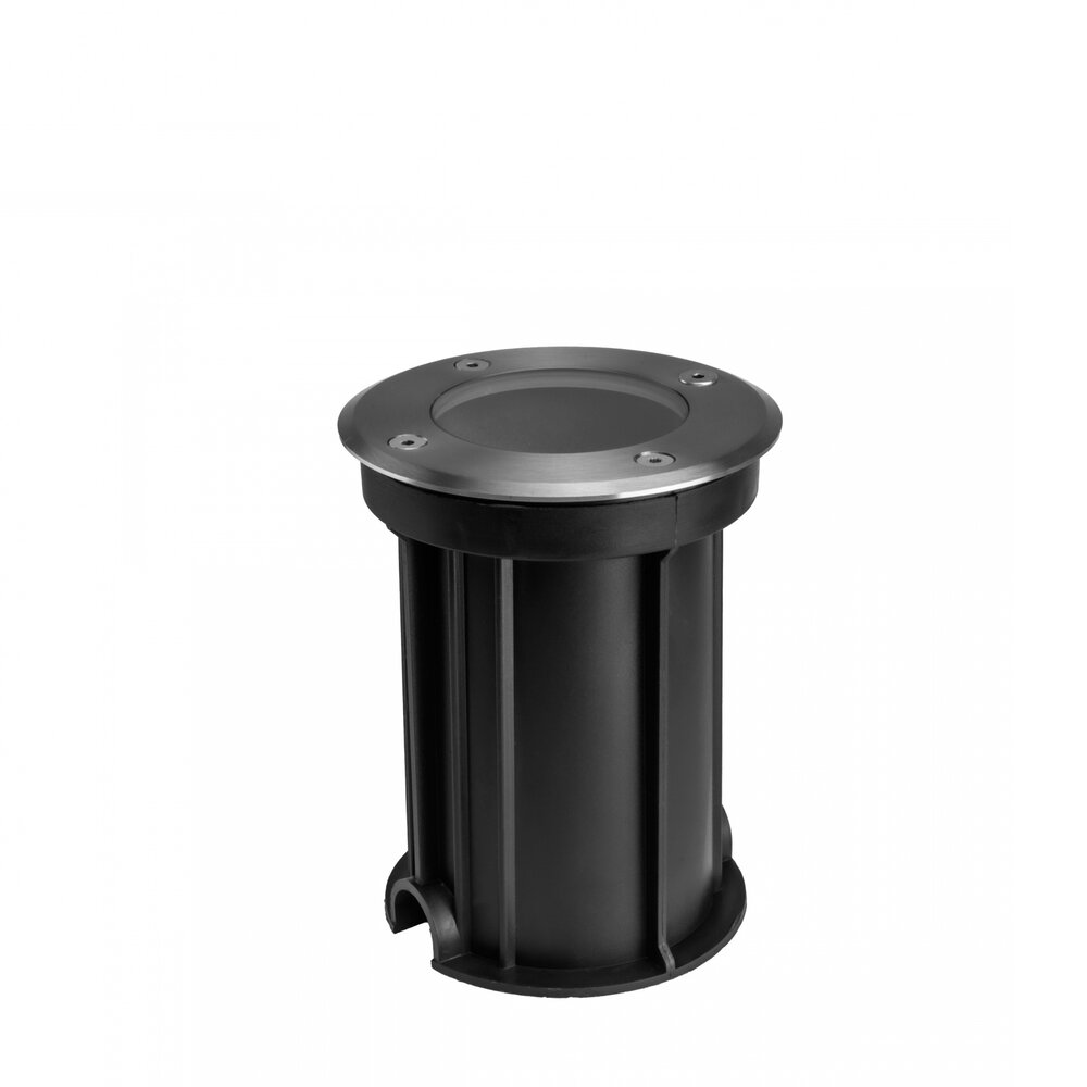 Spectrum LED Grondspot IP67 - GU10 Fitting - Lukka Rond - RVS  Geborsteld - 108x140MM