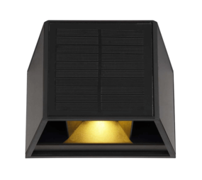 LCB LED Solar Wandlamp Up Down met sensor - 3000K warm wit licht - IP54 LCB LED Solar Wandlamp Up Down met sensor - 3000K warm wit licht - IP54