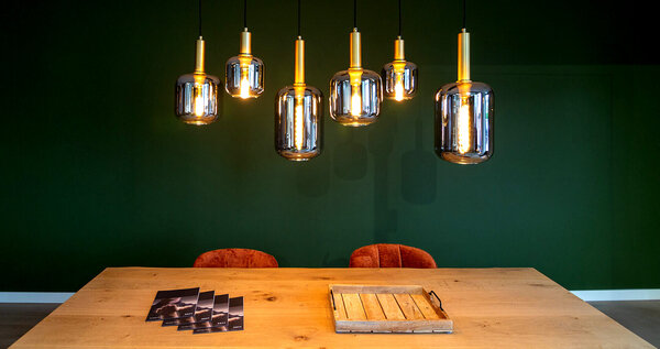 Lucide Lucide JOANET - Hanglamp - 6xE27 - Fumé Lucide Lucide JOANET - Hanglamp - 6xE27 - Fumé