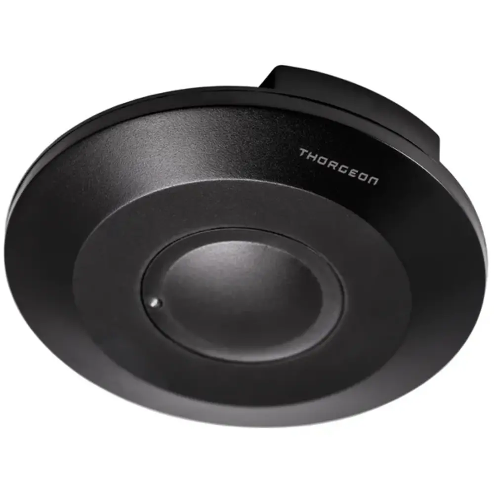 Thorgeon Bewegingssensor zwart opbouw 360° -  IP20 - max. 1000W - Microgolf Thorgeon Bewegingssensor zwart opbouw 360° -  IP20 - max. 1000W - Microgolf