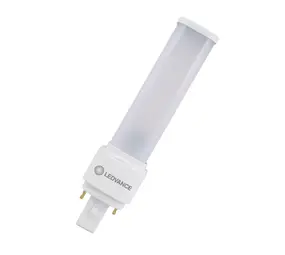 Ledvance LEDVANCE LED PL-C Dulux D/E - EM/ AC MAINS 230v - 6W 600Lm - 3000K 830 Warm Wit | 2Pins - G24d-1 - Vervangt 13W Ledvance LEDVANCE LED PL-C Dulux D/E - EM/ AC MAINS 230v - 6W 600Lm - 3000K 830 Warm Wit | 2Pins - G24d-1 - Vervangt 13W