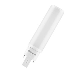 Ledvance Ledvance PL-C Dulux - D/E HF & AC Mains 230V - 6W 660Lm - 4000K 840 Koel Wit | 4Pins G24q-1 - Vervangt 13W