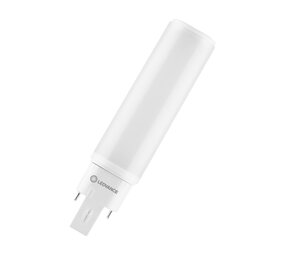 Ledvance LED PLC Dulux D/E - HF & AC MAINS 230v - 7W 700Lm - 830 Warm Wit | 4Pins - G24Q-2 - Vervangt 18W