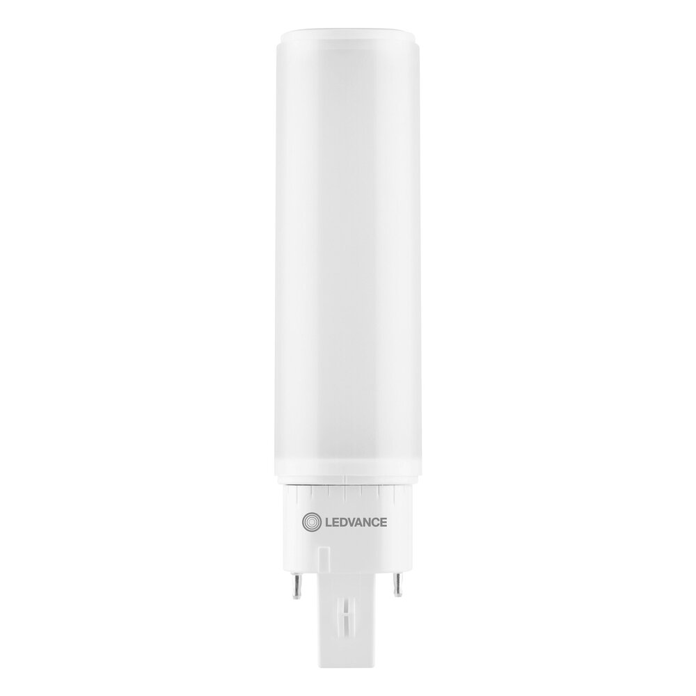 Ledvance LED PLC Dulux D/E - HF & AC MAINS 230v - 7W 700Lm - 830 Warm Wit | 4Pins - G24Q-2 - Vervangt 18W