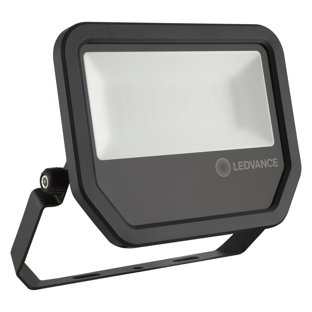 Ledvance LED Floodlight Performance Aluminium Zwart 41W 5500lm 100D - 830 Warm Wit | IP66 - Symmetrisch