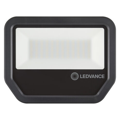 Ledvance LED Floodlight Performance Aluminium Zwart 41W 5500lm 100D - 830 Warm Wit | IP66 - Symmetrisch
