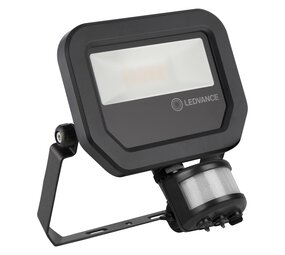 Ledvance LED Breedstraler Sensor GEN 3 Zwart 8W 1200lm 100D - 840 Koel Wit | IP66 - Bewegings- en lichtsensor - Symmetrisch Ledvance LED Breedstraler Sensor GEN 3 Zwart 8W 1200lm 100D - 840 Koel Wit | IP66 - Bewegings- en lichtsensor - Symmetrisch