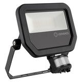 Ledvance LED Floodlight Performance Aluminium Zwart 17W 2400lm 100D - 840 Koel Wit | IP65 - Bewegings- en Lichtsensor - Symmetrisch