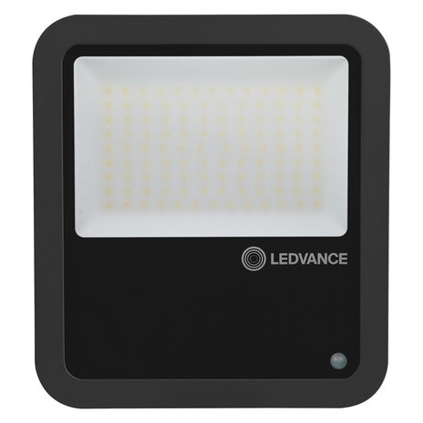 Ledvance LED Breedstraler Aluminium Zwart 69W 10000lm 100D - 840 Koel Wit | IP66 - Lichtsensor - Symmetrisch