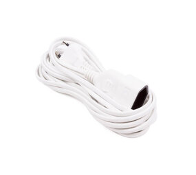 Benson Verlengsnoer 5 meter - 2 x 0.75 - plat