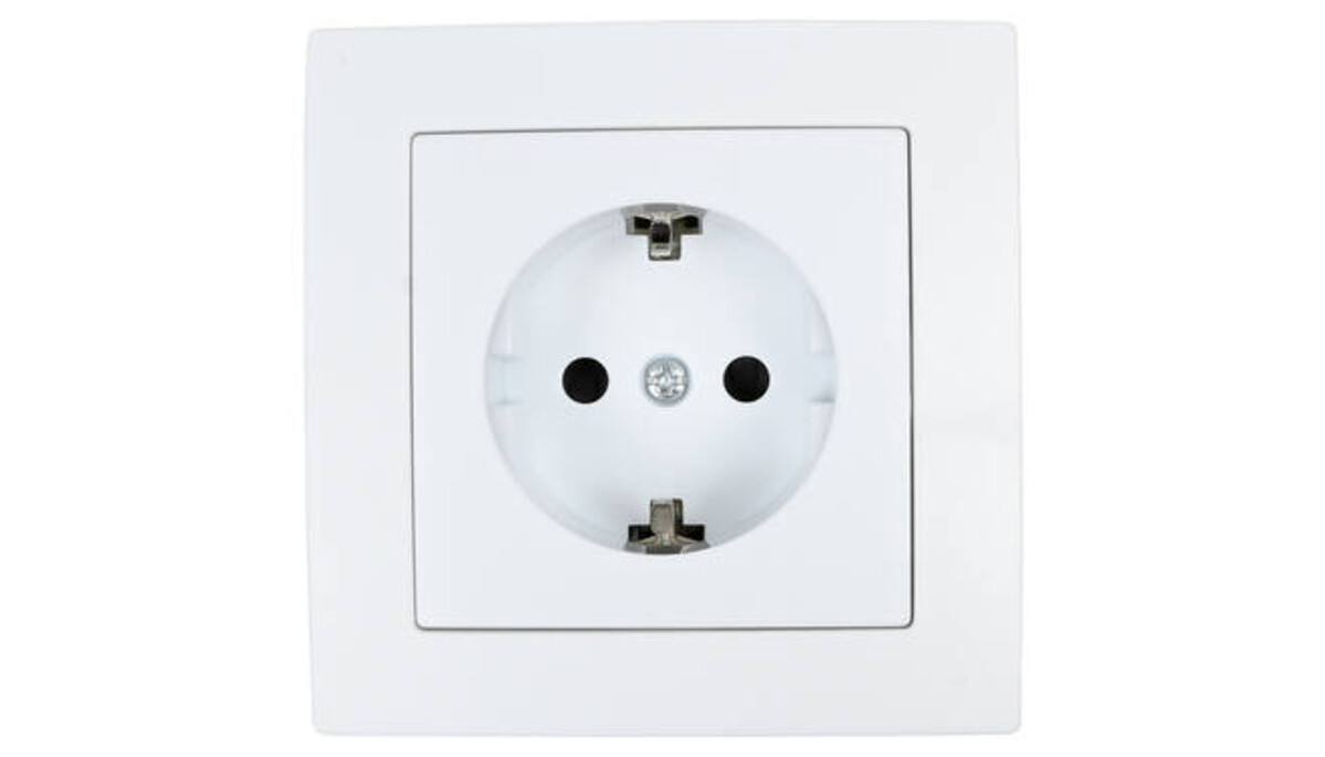 Wat Is Randaarde Inbouw Stopcontact met Randaarde | Wit | Wandcontactdoos ...