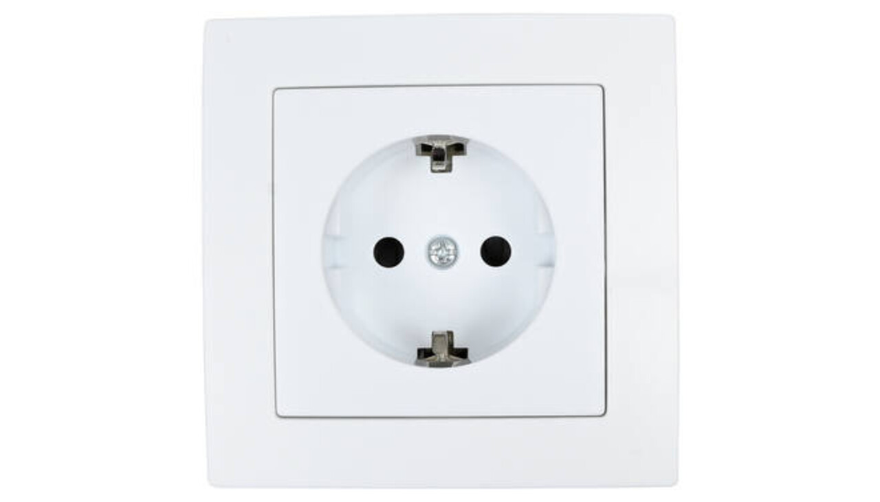 Benson Stopcontact RA inbouw wit Benson Stopcontact RA inbouw wit