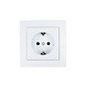 Benson Stopcontact RA inbouw wit Benson Stopcontact RA inbouw wit