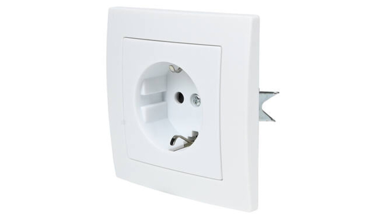Benson Stopcontact RA inbouw wit Benson Stopcontact RA inbouw wit