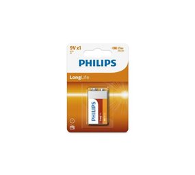 Philips officieel distributeur Philips Longlife - 9V