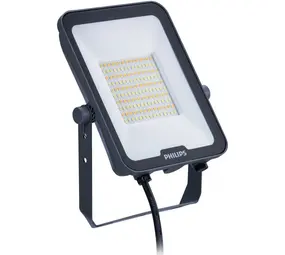 Philips Philips LED breedstraler Ledinaire BVP167 grijs 70W 8400lm 40D - 830-840-865 | IP65 symmetrisch