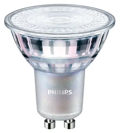 Philips MASTER Value LED Spot GU10 PAR16 3.7W 380lm 36D - 940 Koel Wit | Beste Kleurweergave - Dimbaar