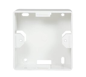 LCB Opbouwdoos universeel wit - geschikt voor LED inbouwdimmer LCB Opbouwdoos universeel wit - geschikt voor LED inbouwdimmer
