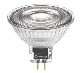 Ledvance Performance LED Spot Reflector GU5.3 MR16 2.6W 210lm 36D - 830 Warm Wit | Vervangt 20W Ledvance Performance LED Spot Reflector GU5.3 MR16 2.6W 210lm 36D - 830 Warm Wit | Vervangt 20W