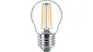 LED Filament Helder glas -  G45 Kogellamp - E27 fitting -  4.7W 470lm - 827 Zeer Warm Wit | Vervangt 40W LED Filament Helder glas -  G45 Kogellamp - E27 fitting -  4.7W 470lm - 827 Zeer Warm Wit | Vervangt 40W