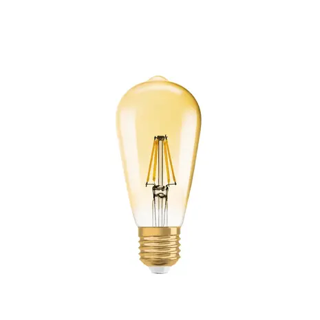 Osram Vintage 1906 LED E27 Peer Helder 6.5W 725lm - 824 Zeer Warm Wit | Dimbaar - Vervangt 55W Osram Vintage 1906 LED E27 Peer Helder 6.5W 725lm - 824 Zeer Warm Wit | Dimbaar - Vervangt 55W