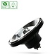 Spectrum LED AR111 Spot GU10 Spectrum - 12W - 1200lm - 4000K Helder Wit - 45° - CRI80 - Ø111mm - Zwart - Niet Dimbaar - Vervangt 100W