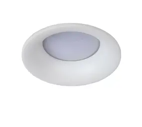 Lucide LED Inbouwspot Armatuur IP44 - ZIVA Wit - Rond 85MM | Geschikt voor badkamer - Zaagmaat 75MM - GU10 Fitting Lucide LED Inbouwspot Armatuur IP44 - ZIVA Wit - Rond 85MM | Geschikt voor badkamer - Zaagmaat 75MM - GU10 Fitting