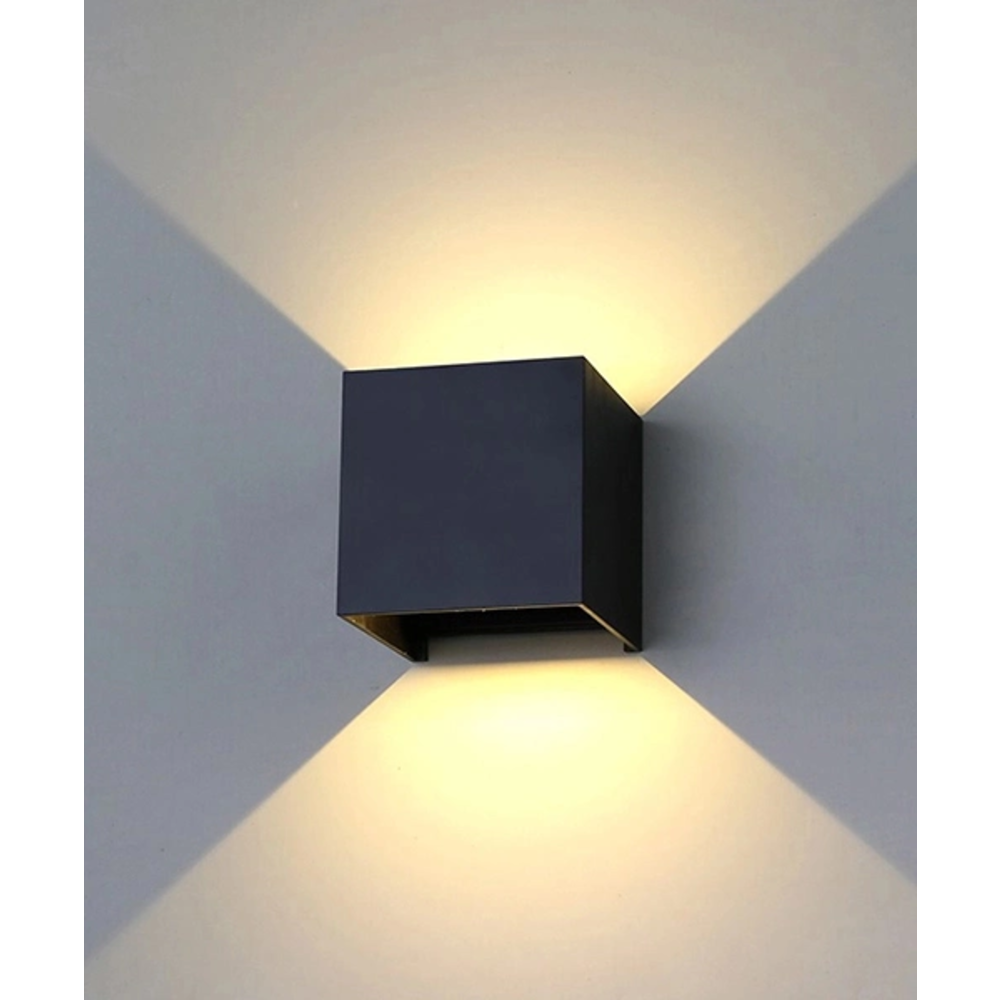 Buiten wandlamp Daisy dim-to-warm - mat zwart