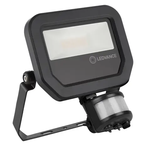 Ledvance LED Breedstraler Sensor GEN 3 Zwart 10W 1100lm 100D - 830 Warm Wit | IP65 - Bewegings- en lichtsensor - Symmetrisch Ledvance LED Breedstraler Sensor GEN 3 Zwart 10W 1100lm 100D - 830 Warm Wit | IP65 - Bewegings- en lichtsensor - Symmetrisch