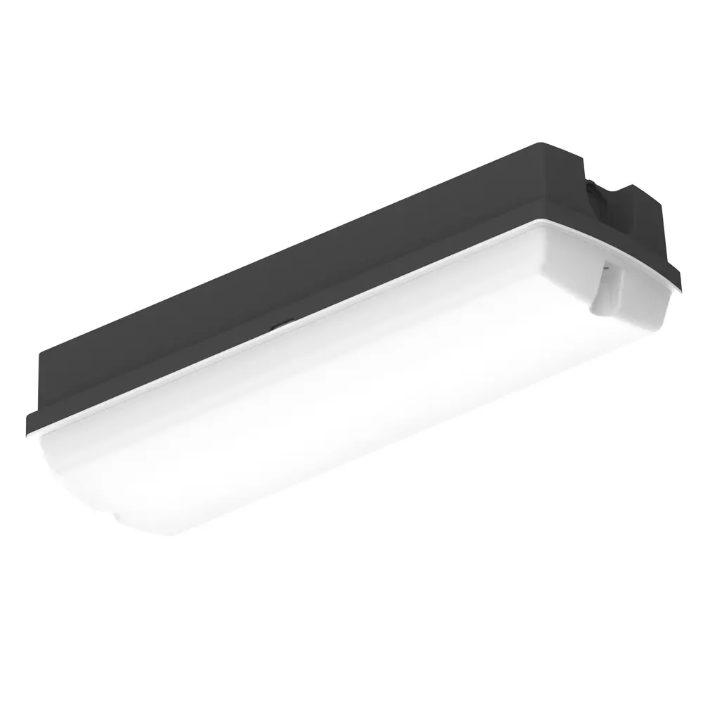 Ledvance LED Bulkhead Compact Zwart 5W/9W 500lm/840lm - 830 Warm Wit | 356x115mm - IP65 - Dimbaar Ledvance LED Bulkhead Compact Zwart 5W/9W 500lm/840lm - 830 Warm Wit | 356x115mm - IP65 - Dimbaar