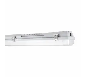 Ledvance LED Waterdichte Montagebalk Vochtbestendig Behuizing Performance | Geschikt Voor 2x150cm LED Buis Ledvance LED Waterdichte Montagebalk Vochtbestendig Behuizing Performance | Geschikt Voor 2x150cm LED Buis