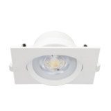 ORO LED Inbouwspot wit - Vierkant - 5W - 3000K-4000K-6000K / CCT - Niet Dimbaar