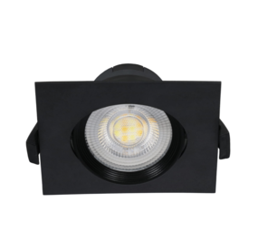 ORO LED Inbouwspot zwart - Vierkant - 5W - 3000K-4000K-6000K / CCT - Niet Dimbaar ORO LED Inbouwspot zwart - Vierkant - 5W - 3000K-4000K-6000K / CCT - Niet Dimbaar