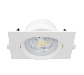 ORO LED Inbouwspot wit - Vierkant - 9W - 3000K-4000K-6000K / CCT - Niet Dimbaar